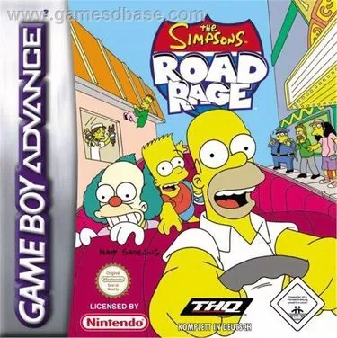 The Simpsons: Road Rage ROM, GBA Game Free Download