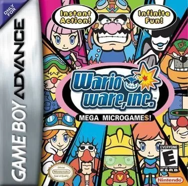 WarioWare, Inc.: Mega Microgames! Rom, Gba Game Free Download